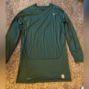 Green Nike dri-fit pro combat tshirt size 4XL
